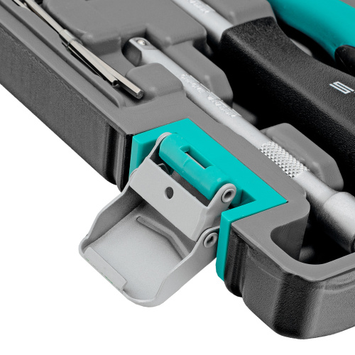 Набор инструментов, 1/4", Cr-V, S2, усиленный кейс, 47 предметов Stels по ценам производителя в Челябинске с доставкой по всей России