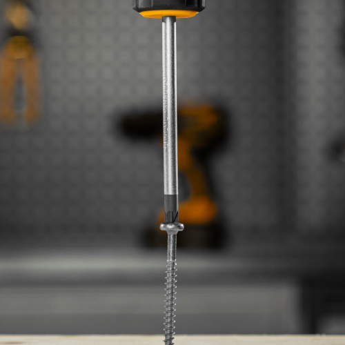 Отвертка PZ1x75 мм, CrV, трехкомпонентная рукоятка Denzel по ценам производителя в Челябинске с доставкой по всей России