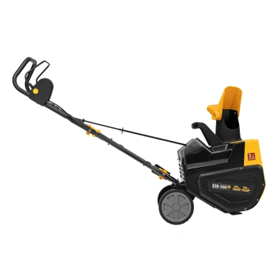 Снегоуборочная машина аккумуляторная, ESB-560Li, 560 мм, 40В, 2 АКБ 5 Ач, ЗУ, метал. шнек Denzel по ценам производителя в Челябинске с доставкой по всей России