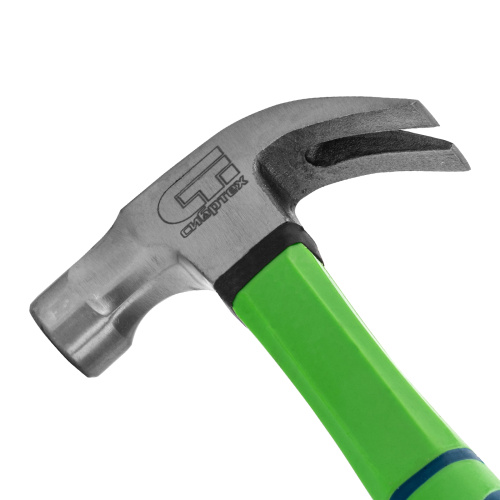 Молоток-гвоздодер, 450 г, с магнитом, фибергласовая обрезиненная рукоятка Сибртех по ценам производителя в Челябинске с доставкой по всей России