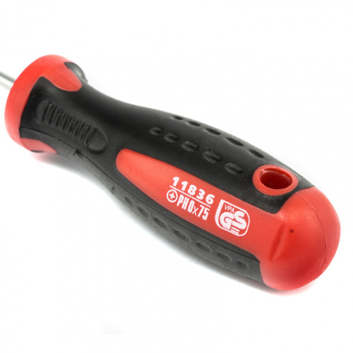 Отвертка Profi, PH0 х 75 мм, S2, двухкомпонентная рукоятка Matrix по ценам производителя в Челябинске с доставкой по всей России