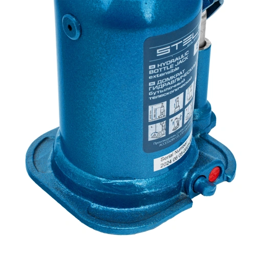 Домкрат гидравлический бутылочный телескопический, 8 т, подъем 180-410 мм Stels по ценам производителя в Челябинске с доставкой по всей России