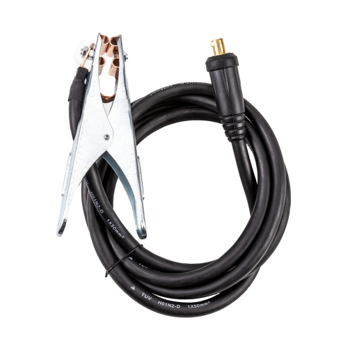 Кабель сварочный_Клемма 500А_Вилка 35-50, сеч. 50 мм2, 3 м по ценам производителя в Челябинске с доставкой по всей России