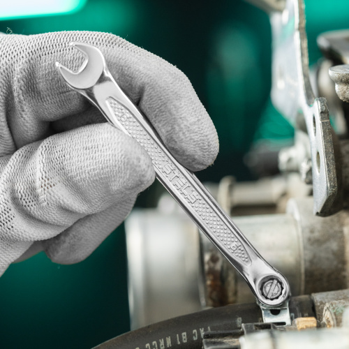 Ключ комбинированный, 6 мм, CrV, антислип Stels по ценам производителя в Челябинске с доставкой по всей России