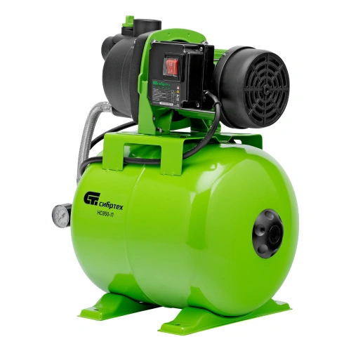 Насосная станция НС850-П, 850 Вт, напор 42 м, 3500 л/ч, ресивер 19 л Сибртех по ценам производителя в Челябинске с доставкой по всей России