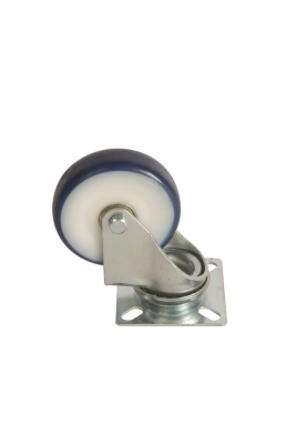 Колесо аппаратное поворотное SCv 92 75 мм (синяя резина) по ценам производителя в Челябинске с доставкой по всей России