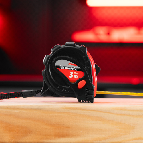 Рулетка Status Magnet 3 fixations,3 м х 16 мм,обрезиненный корпус,зацеп с магнитом Matrix по ценам производителя в Челябинске с доставкой по всей России