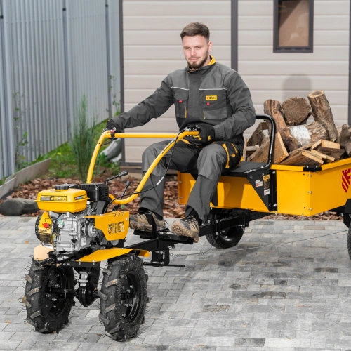 Мотоблок DPT-170S, 7 л.с., ремен.сцеп, фрез 3х4, ШОМ, передачи 2В/1Н Denzel по ценам производителя в Челябинске с доставкой по всей России