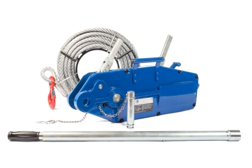 Лебедка рычажная тросовая TOR МТМ 1600 1,6 т L=20м (стальной корпус) по ценам производителя в Челябинске с доставкой по всей России