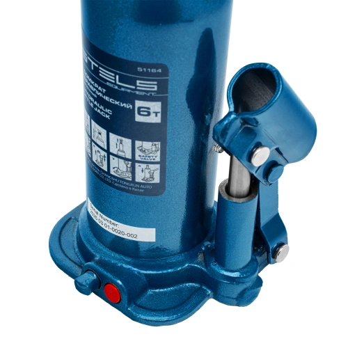 Домкрат гидравлический бутылочный, 6 т, h подъема 207-404 мм Stels по ценам производителя в Челябинске с доставкой по всей России