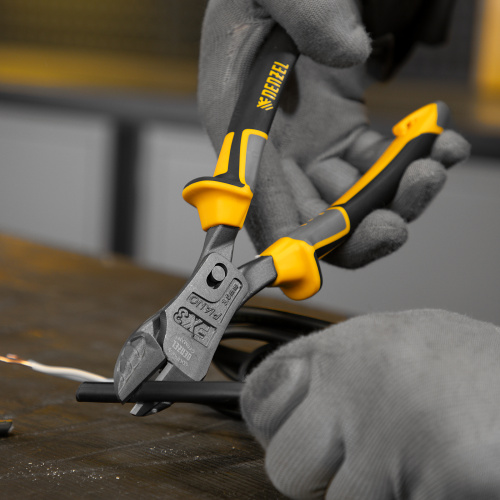 Бокорезы 215 мм, усиленные, трехкомпонентные рукоятки Denzel по ценам производителя в Челябинске с доставкой по всей России