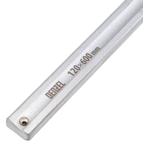 Струбцина F-образная, 120x600мм, кованая Denzel по ценам производителя в Челябинске с доставкой по всей России