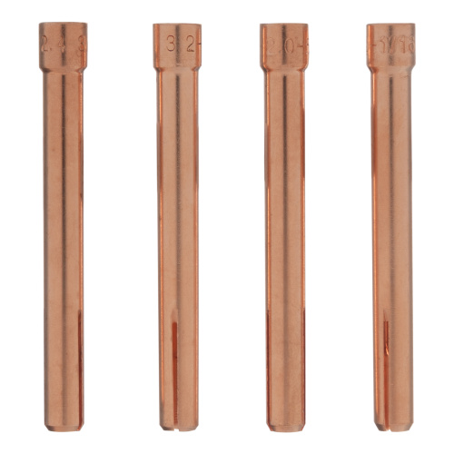 Набор цанг для электрода 1,6мм, 2,0мм, 2,4мм, 3,2 мм Denzel по ценам производителя в Челябинске с доставкой по всей России