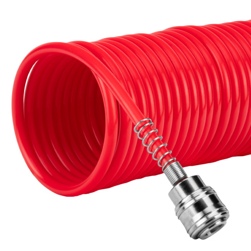 Шланг спиральный воздушный, 10 м, с быстросъемными соединениями Matrix по ценам производителя в Челябинске с доставкой по всей России