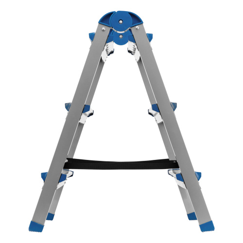 Стремянка двухсторонняя 3 ступени, сталь профиль, стальные ступени, Сибртех по ценам производителя в Челябинске с доставкой по всей России