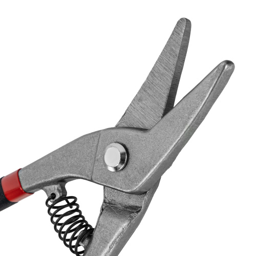 Ножницы по металлу, 250 мм, для фигурного реза, обливные рукоятки Matrix по ценам производителя в Челябинске с доставкой по всей России