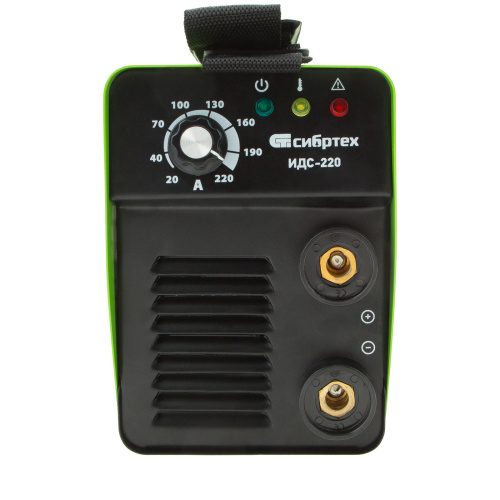 Аппарат инверторный дуговой сварки ИДС-220, 220 А, ПВ 80%, диаметр электрода 1.6-5 мм Сибртех по ценам производителя в Челябинске с доставкой по всей России