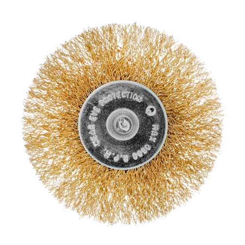 Набор щеток для дрели, 3 шт, 3 плоские, 50-63-75 мм, со шпильками, металлические Matrix по ценам производителя в Челябинске с доставкой по всей России