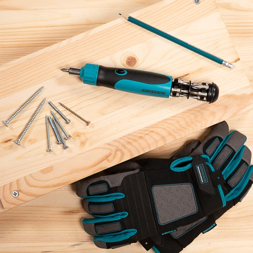 Отвертка реверсивная, механизм SmartPush 12 шт, S2 Gross по ценам производителя в Челябинске с доставкой по всей России