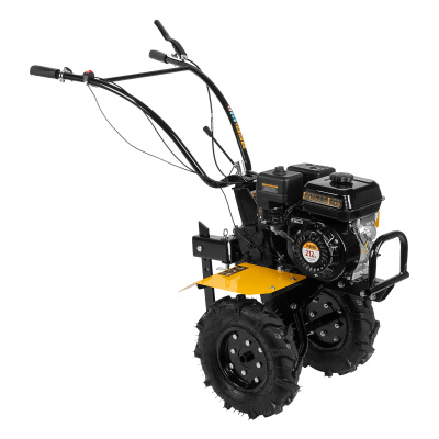 Мотоблок DPT-270, 7 л.с., ремен.сцеп, шир 85 см, глуб 35 см,фрез 3х4,ШОМ,скор 2В/1Н,кол 8" Denzel по ценам производителя в Челябинске с доставкой по всей России