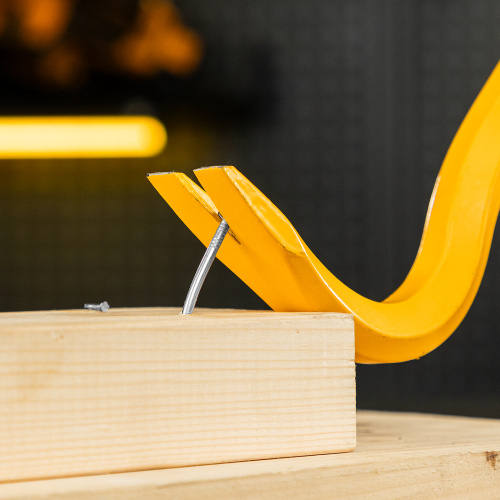 Лом-гвоздодер, 900 мм, шестигранный 19 мм, окрашенный, сталь 65 Denzel по ценам производителя в Челябинске с доставкой по всей России