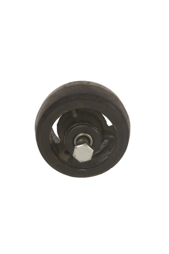 Колесо большегрузное D 46 100 мм резина на ось (F) по ценам производителя в Челябинске с доставкой по всей России