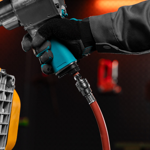 Шланг пневматический резиновый, 10 x 16 мм, 24 бар, армированный, быстросъемное соединение, 10 м Stels по ценам производителя в Челябинске с доставкой по всей России