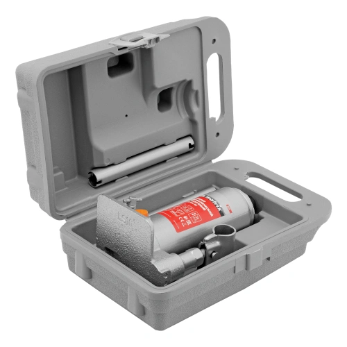 Домкрат гидравлический бутылочный, 4 т, h подъема 194-372 мм, в пластиковом кейсе Matrix по ценам производителя в Челябинске с доставкой по всей России