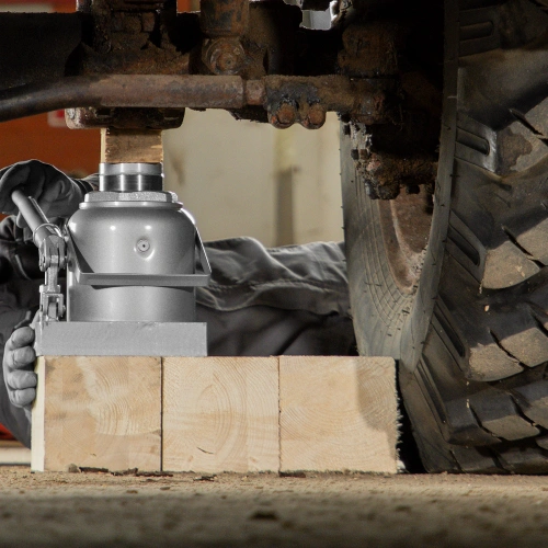 Домкрат гидравлический бутылочный, 50 т, h подъема 236-356 мм Matrix по ценам производителя в Челябинске с доставкой по всей России