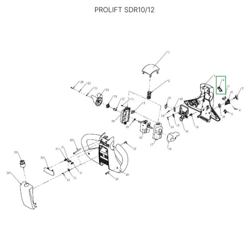 Индикатор зарядки для штабелеров SDR 1-1,2 т, SDR1635, SD15, SD15L, SK15 по ценам производителя в Челябинске с доставкой по всей России