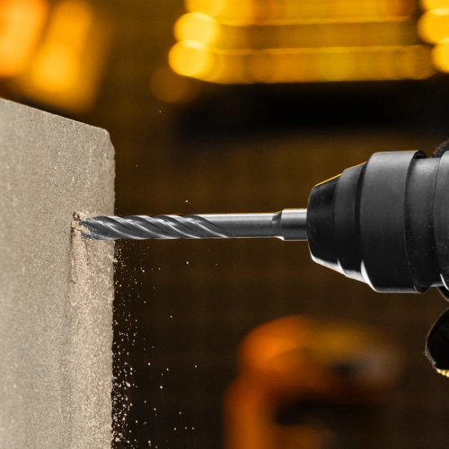 Бур по бетону, цельная крестовая пластина, 8x165 мм, SDS PLUS Denzel по ценам производителя в Челябинске с доставкой по всей России