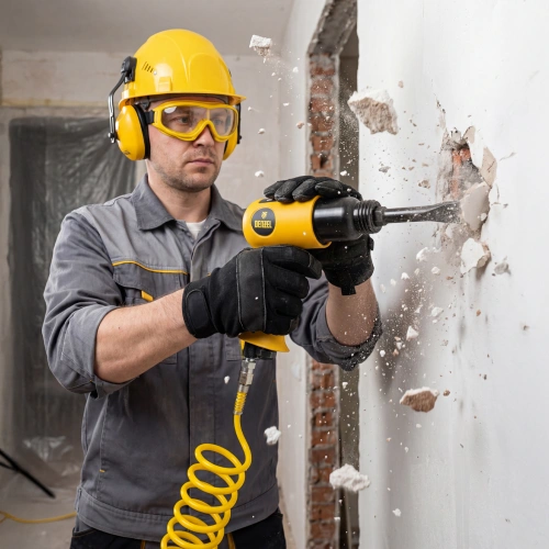 Пневматический молоток НР4500 + набор насадок, 113 л/мин, 4500 уд/мин Denzel по ценам производителя в Челябинске с доставкой по всей России