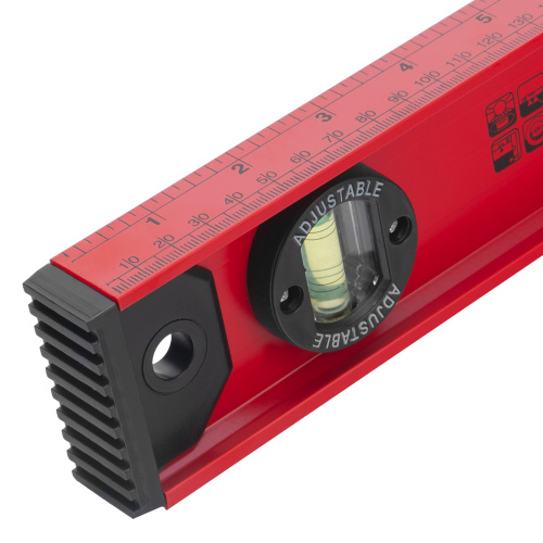 Уровень алюминиевый "Рельс", 800 мм, 3 глазка, усиленный Matrix по ценам производителя в Челябинске с доставкой по всей России