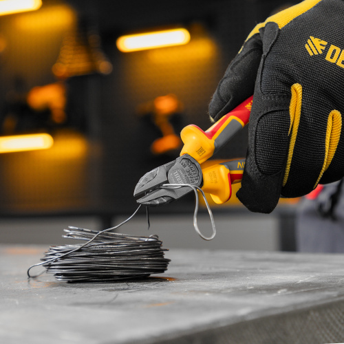 Бокорезы, диэлектрические рукоятки, до 1000 В, трехкомпонентные рукоятки, 160 мм Denzel по ценам производителя в Челябинске с доставкой по всей России