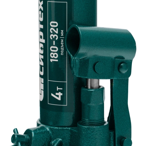 Домкрат гидравлический бутылочный, 4 т, 180-320 мм Сибртех по ценам производителя в Челябинске с доставкой по всей России