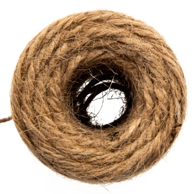 Шнур банковский джутовый 100 м, в диспенсере, вес 120 гр +- 10%, Сибртех по ценам производителя в Челябинске с доставкой по всей России