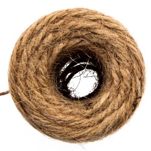 Шнур банковский джутовый 100 м, в диспенсере, вес 120 гр +- 10%, Сибртех по ценам производителя в Челябинске с доставкой по всей России