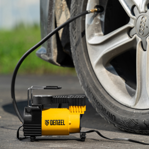 Компрессор автомобильный DС-20,12 В, 7 атм, 35 л/мин Denzel по ценам производителя в Челябинске с доставкой по всей России