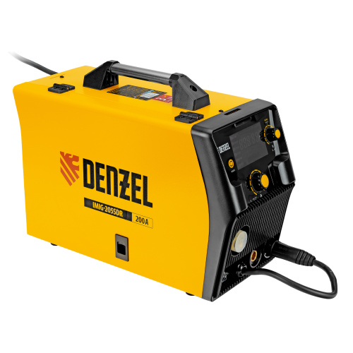 Аппарат инвертор. полуавтомат. cварки IMIG-205SDR, 200 А, ПВ 60%, катушка 5 кг Denzel по ценам производителя в Челябинске с доставкой по всей России