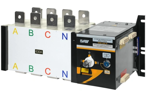 Реверсивный рубильник АВР (устройство автоматического ввода резерва) SHIQ5-630 4P купить в Москве с доставкой по всей России | ProtosMarket.ru