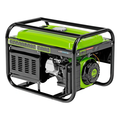 Генератор бензиновый БС-2500, 2.2 кВт, 230В, четырехтактный, 15 л, ручной стартер Сибртех по ценам производителя в Челябинске с доставкой по всей России