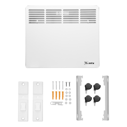 Конвектор электрический КМ-1000.1, 230 В, 1000 Вт, X-образный нагреватель, колеса, термостат MTX по ценам производителя в Челябинске с доставкой по всей России