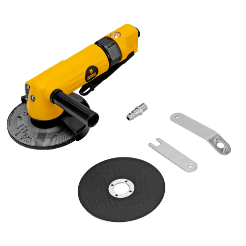 Пневматическая углошлифовальная машина AG125, 11000 об/мин, 125 мм, 186 л/мин Denzel по ценам производителя в Челябинске с доставкой по всей России