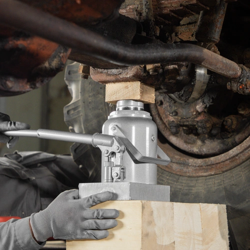 Домкрат гидравлический бутылочный, 30 т, h подъема 244-370 мм Matrix по ценам производителя в Челябинске с доставкой по всей России