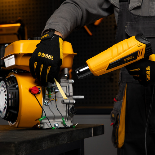 Фен технический HGH-2000, 2000 Вт, 2 режима Denzel по ценам производителя в Челябинске с доставкой по всей России