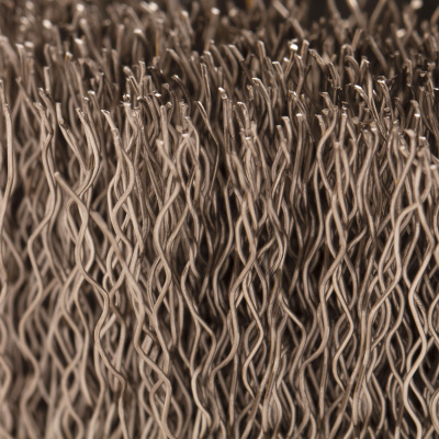 Щетка для УШМ, 75 мм, "Чашка", витая нержавеющая проволока 0.3 мм, М14 Denzel по ценам производителя в Челябинске с доставкой по всей России