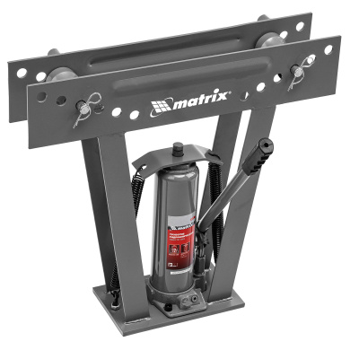 Трубогиб гидравлический, 1/2-2", 12 т, в комплекте с башмаками Matrix по ценам производителя в Челябинске с доставкой по всей России