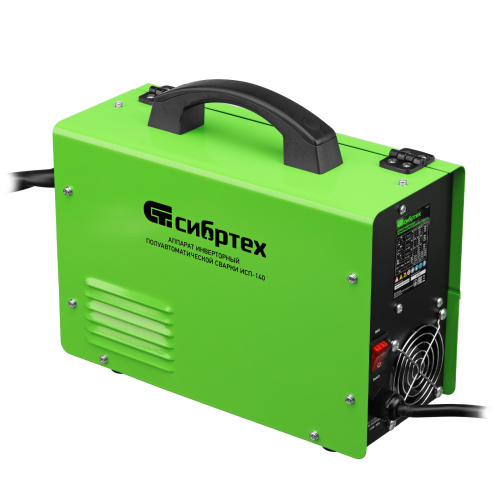 Аппарат инвертор. полуавтомат. сварки ИСП-140, 140 А, ПВ 60% Сибртех по ценам производителя в Челябинске с доставкой по всей России