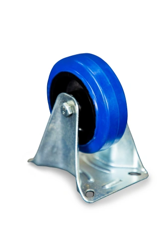 Колесо неповоротное из эластичной резины MW70 100 мм по ценам производителя в Челябинске с доставкой по всей России