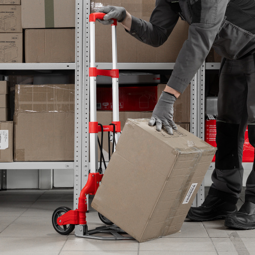 Тележка хозяйственная, складная, 2 колесная, грузоподъемность 70 кг Matrix по ценам производителя в Челябинске с доставкой по всей России